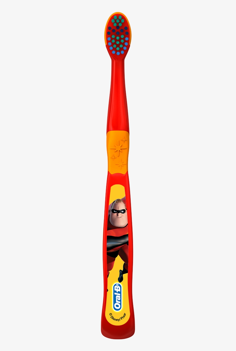 Oral-b Kids Toothbrushes Disney's The Incredibles 2 - Oral B Incredibles Toothbrush, transparent png