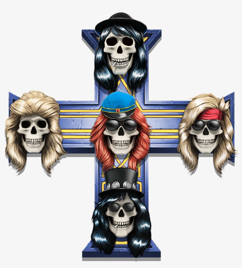 07 Extra Appetite For Des - Guns N Roses Logo Png, transparent png