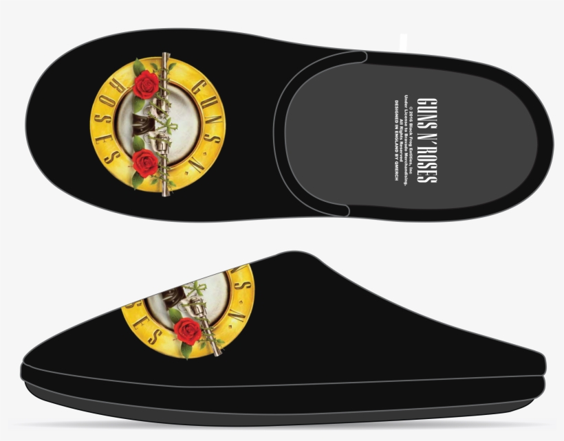 Guns N Roses Drum Mule Slippers - Guns N Roses Slippers, transparent png