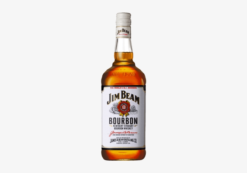 Jim Beam White Label - Jim Beam White Label 750ml, transparent png