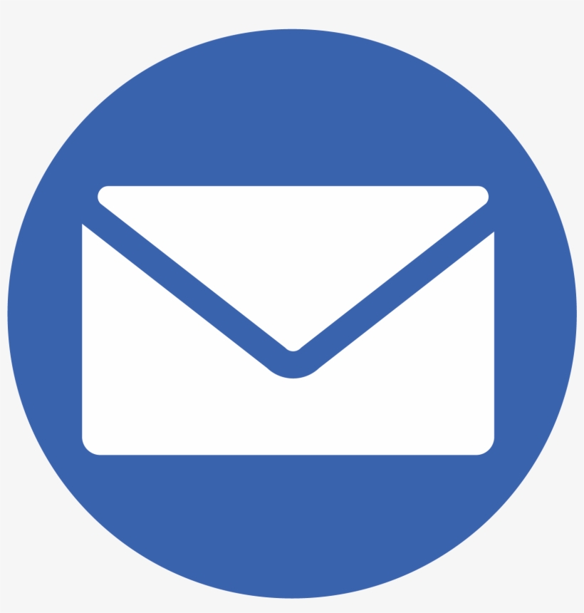 Download Transparent Email Icon Dark Blue PNGkit