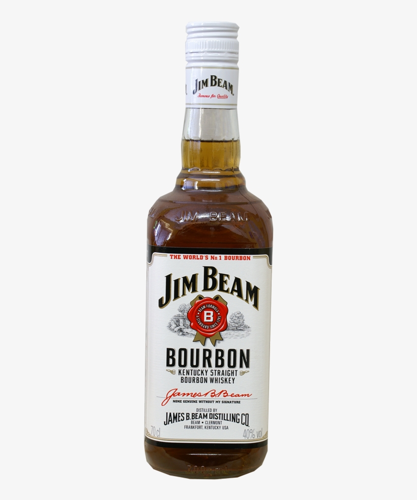 Jim Beam White - Jim Beam Transparent, transparent png
