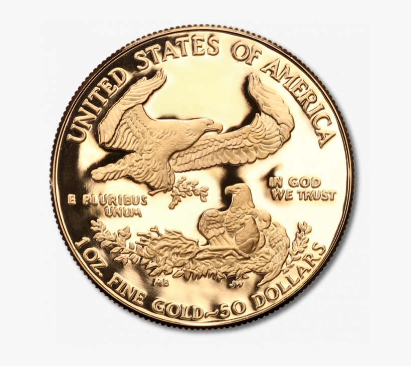 1 Oz American Eagle - American Gold Eagle, transparent png
