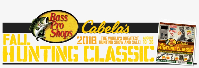 2018 Fall Hunting Classic - Incomm Bass Pro Shop (email Delivery), transparent png
