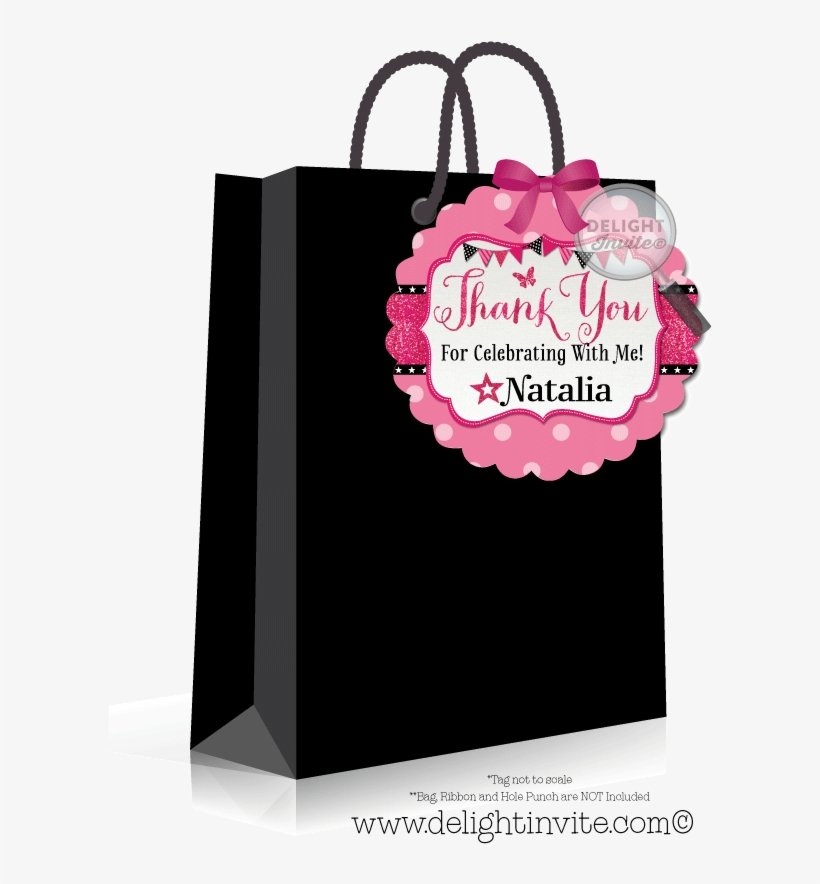 American Girl Theme Party Favor Tags - Greeting Card, transparent png