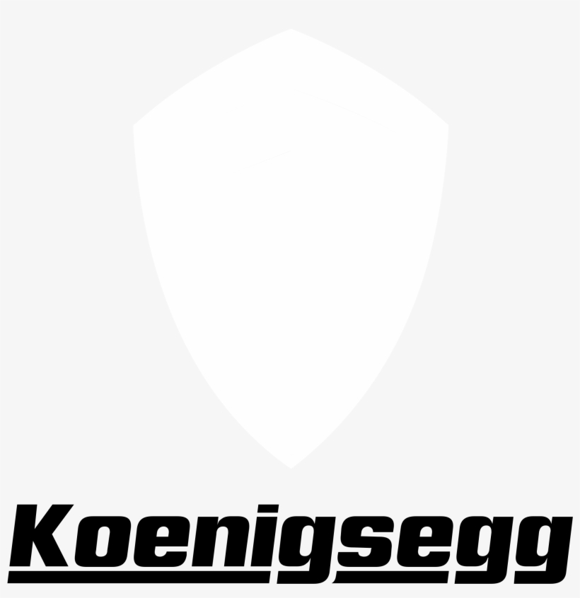 Koenigsegg Logo Black And White - Draw A Koenigsegg Logo, transparent png