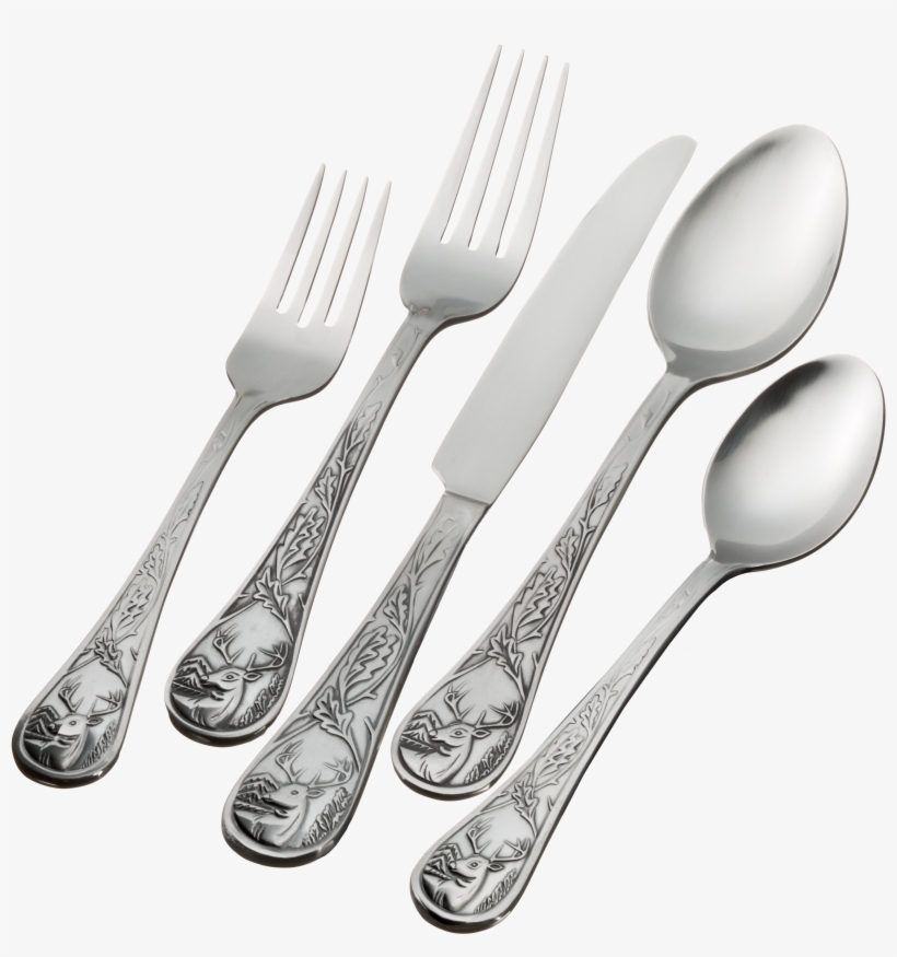 Bass Pro Shops® Outdoor-themed 20 Piece Flatware Collection - Bass Pro Shops, transparent png