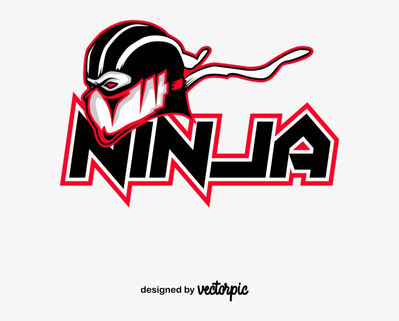 Ninja Logo Vector, transparent png