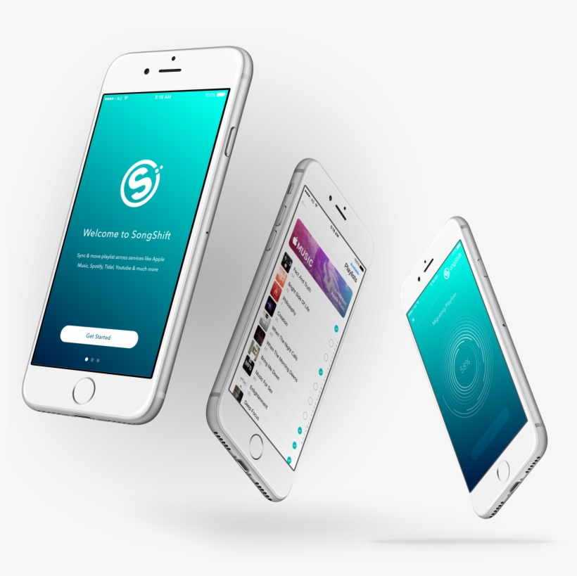 Mockups Of Songshift App On The Iphone 8 Plus By André - Apple Iphone 8 Plus, transparent png
