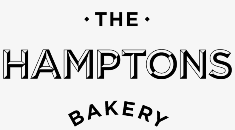 Hamptons Bakery Logo Black - Hampton Bakery, transparent png