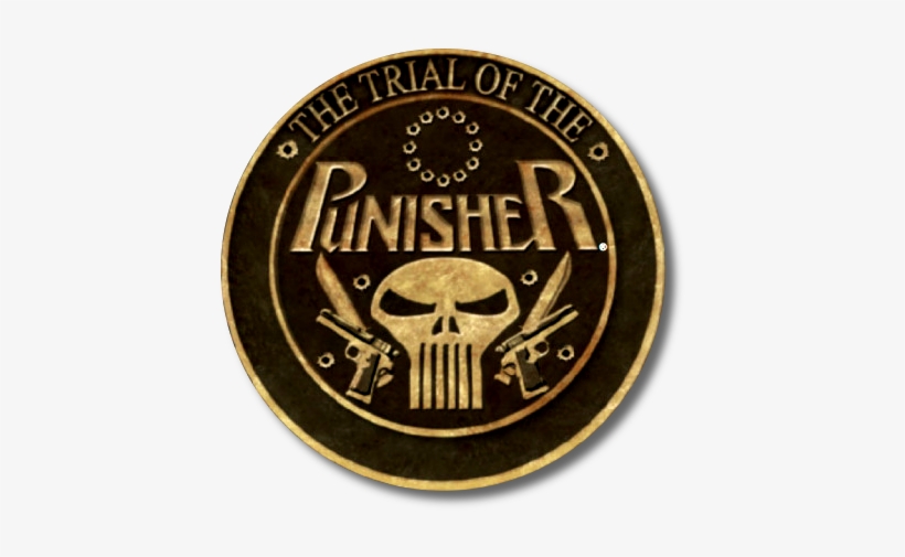 Punisher Trial Of The Punisher Logo - Punisher The Trial Of The Punisher Comic, transparent png