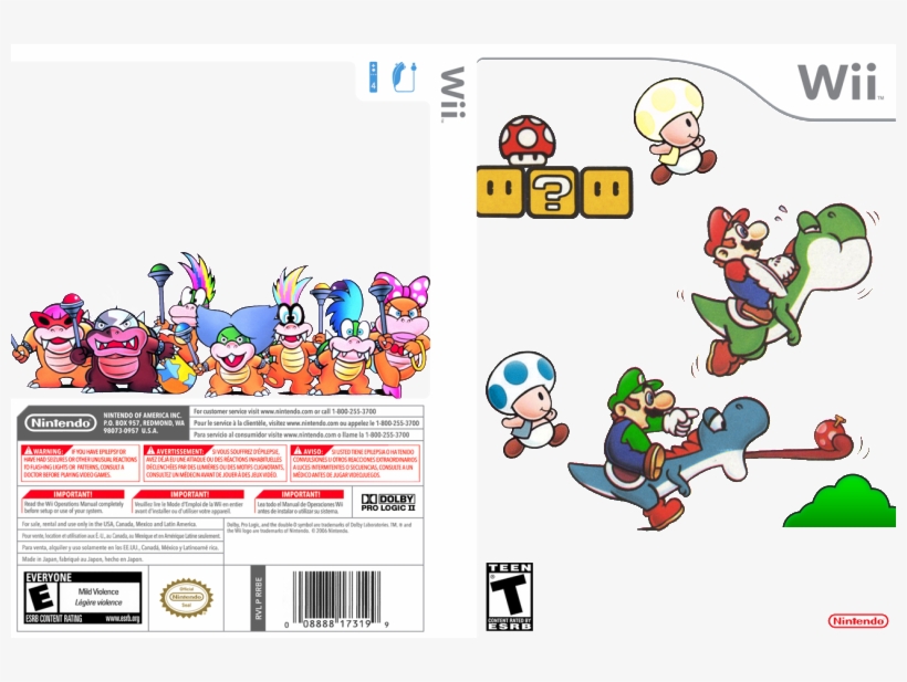 I Decided Not To Use The Generic Wii Mario And Yoshi - Mario Party 8 Sealed (nintendo Wii), transparent png