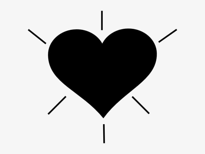 How To Set Use Black Heart-2 Clipart - Heart, transparent png