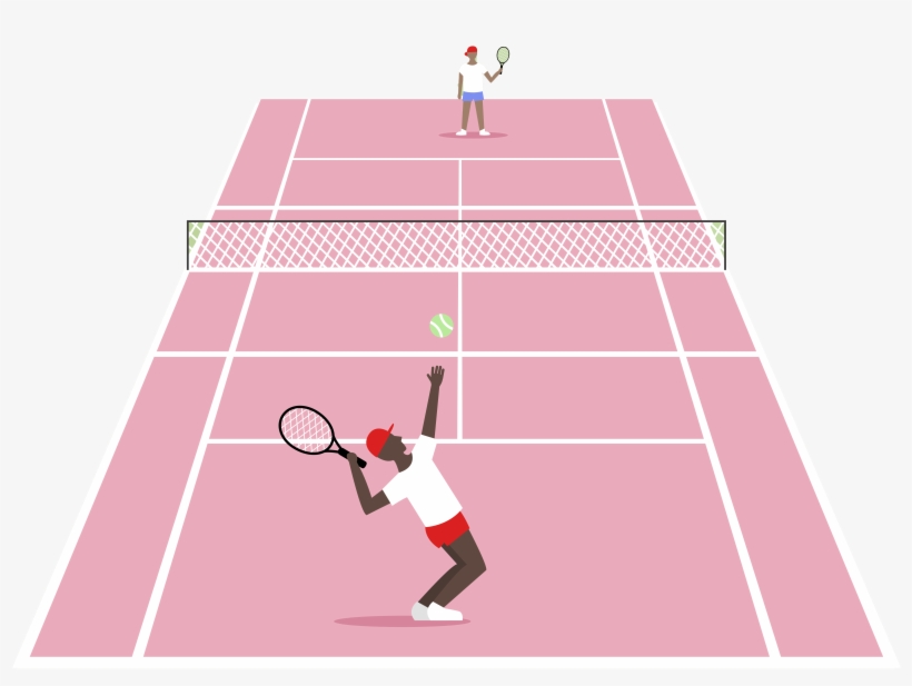 Sports Clipart Sport Centre - Silueta De Tenista Mujer Png, transparent png