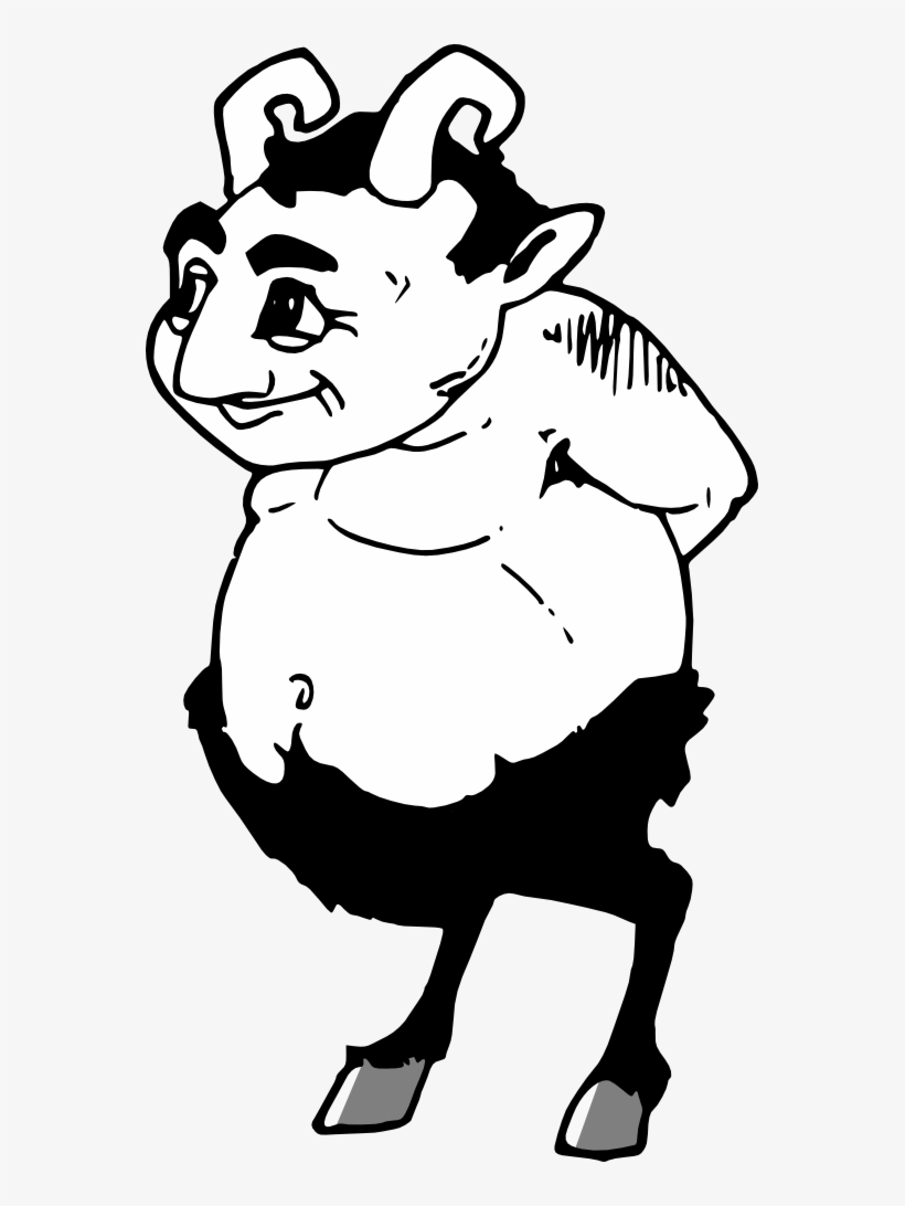Faun Clipart, transparent png