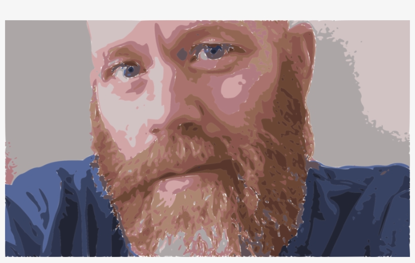 Beard Clipart Beard Cheek Chin - Illustration, transparent png