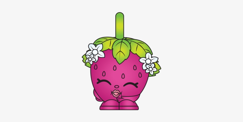 Strawberry Kiss 5-102 - Shopkins Strawberry Kiss Charm, transparent png