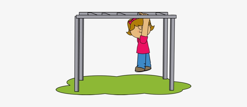 Monkey Clipart School - Clip Art Monkey Bars, transparent png
