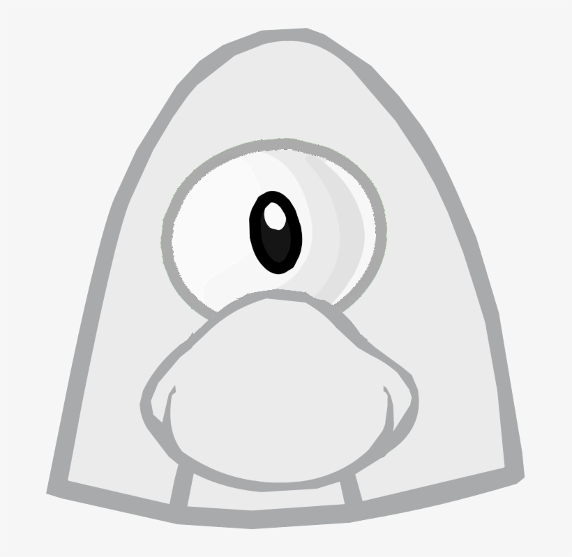 One Eye Icon - Club Penguin Face Paint, transparent png