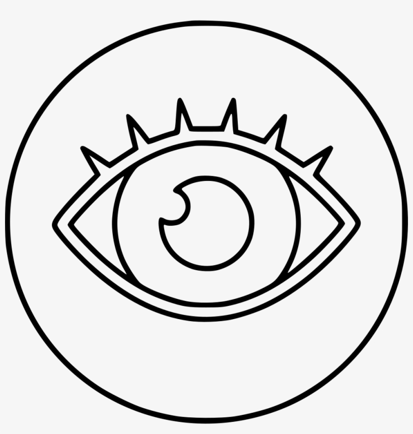 Eye View Look Comments - Circle, transparent png