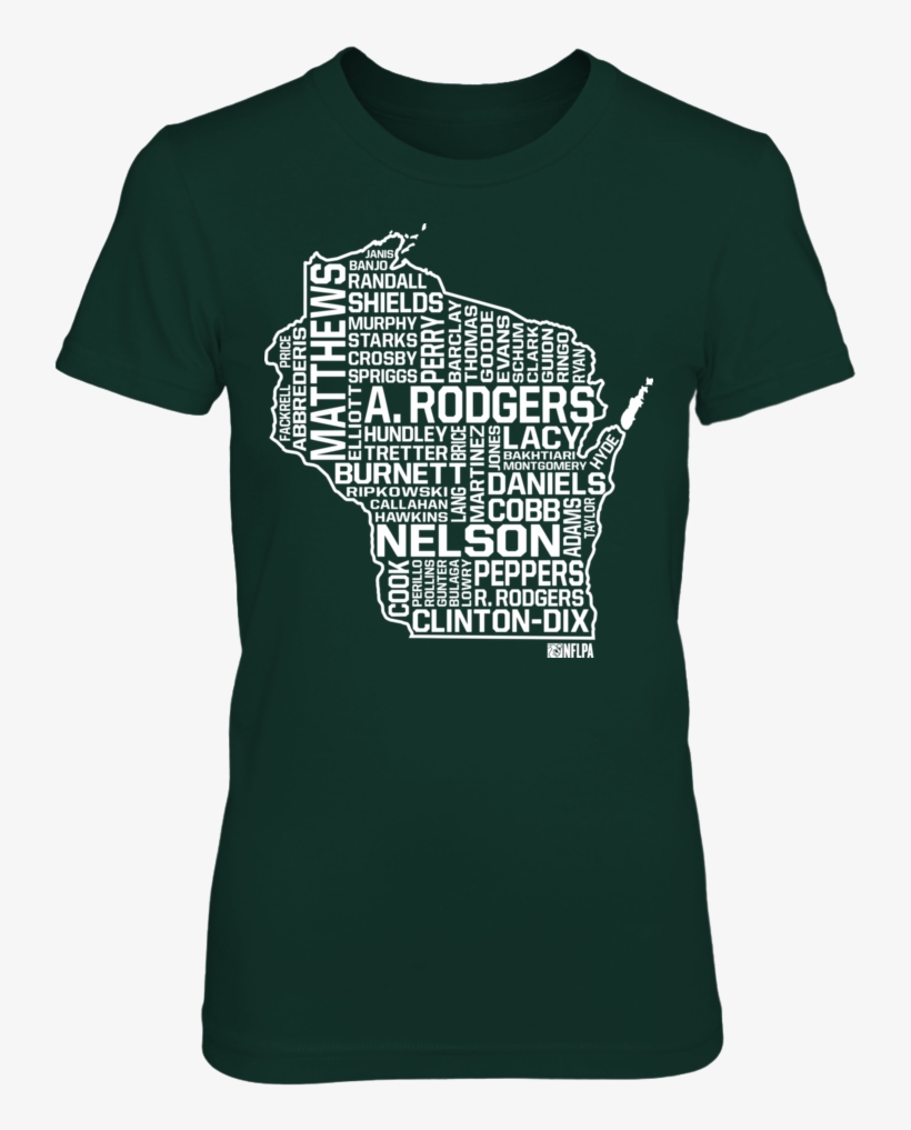 Wisconsin State Outline 2016 Roster - Aggie By Marriage T Shirt, transparent png