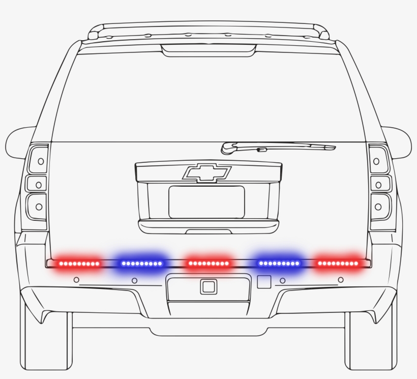 Car Outline-tailgate - Car, transparent png