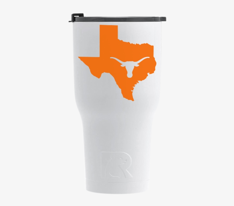 White With Orange Tumbler - Tumbler, transparent png