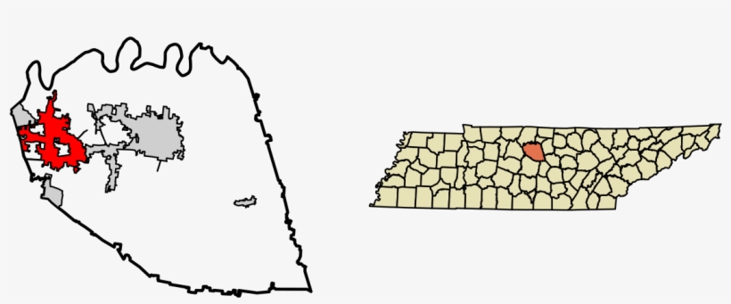 Tennessee County Map, transparent png