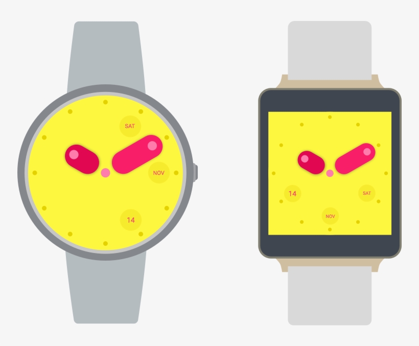 Pop Watch Face - Analog Watch, transparent png