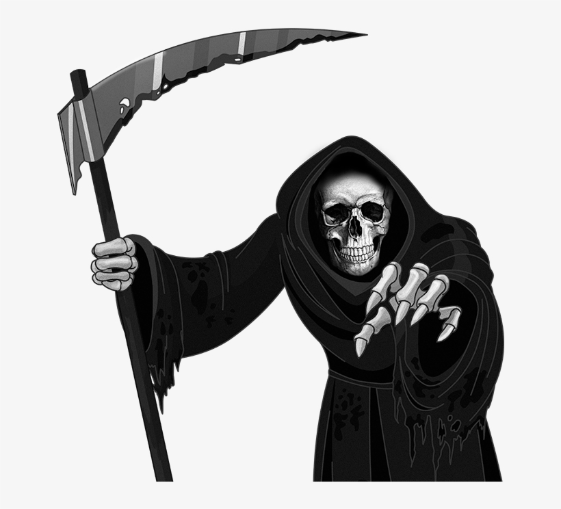 Grim Trails Haunted Attraction Plunges You Deep Into - Reaper Clipart, transparent png