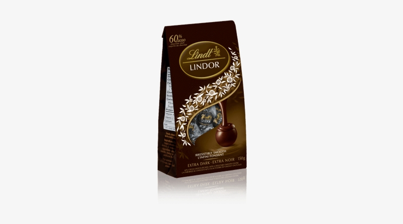 The Spooky Skeleton Halloween Gift Basket - Lindt Lindor 60% Cacao Dark Chocolate Truffles, transparent png