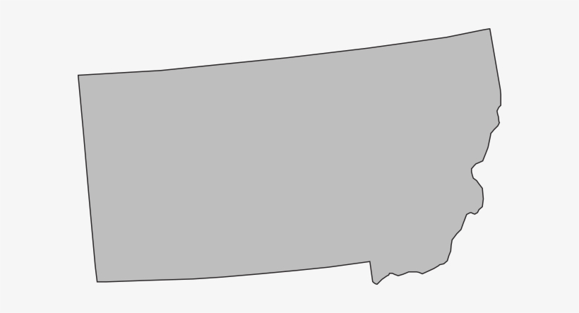 Montana Clipart Outline - Montana, transparent png