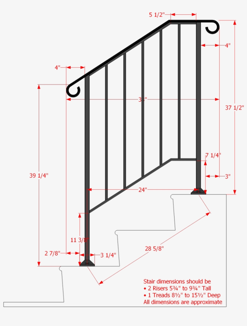 Key Features - Wrought Iron Handrail, transparent png