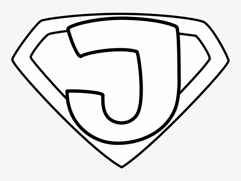 Un Super - Cristo - Enhanced Abstracta - Black And White Superhero Clipart Words, transparent png