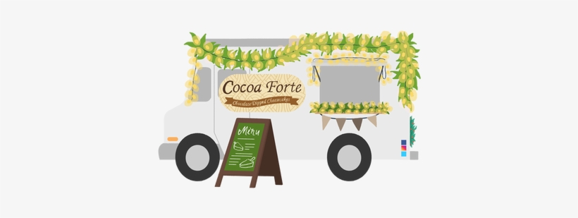 Dessert Truck - Cocoa Forte Dessert Cafe, transparent png