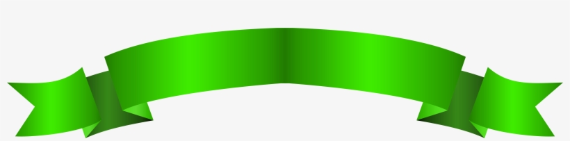 Green Banner Long Png Transparent Clip Art Image Green Banner