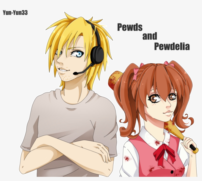Pewdiepie / Misao - Pew Die Pie Anime, transparent png