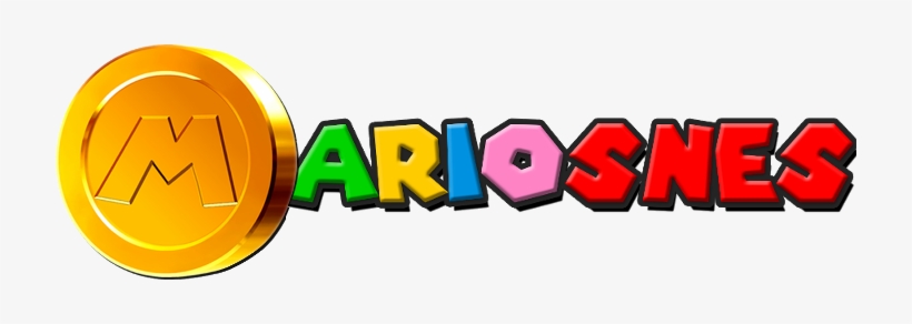 Logo Mario Snes - Graphic Design, transparent png