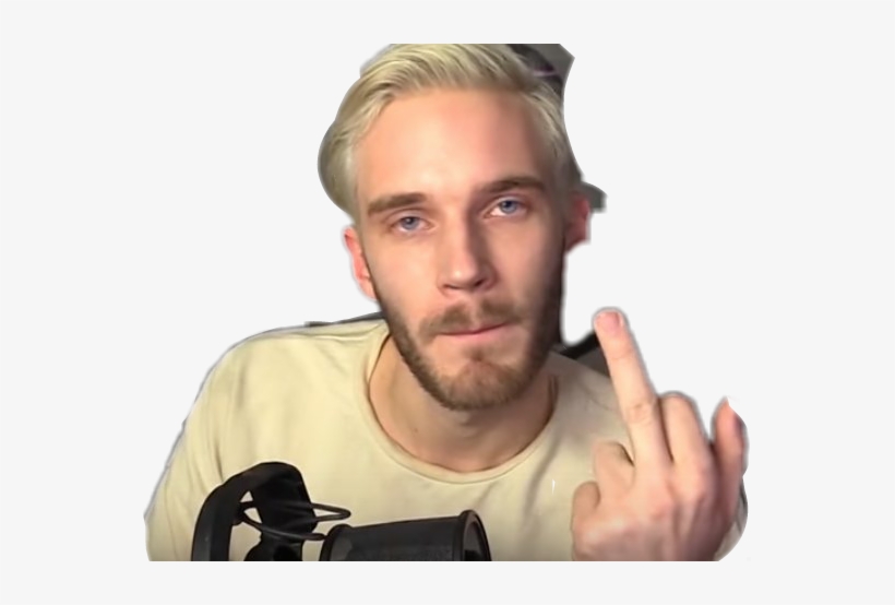 Pewdiepie 2017 White Hair, transparent png