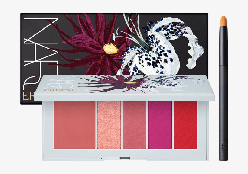 The New Limited Edition 13 Piece “strange Flowers” - Nars Erdem Poison Rose Lip Powder Palette, transparent png