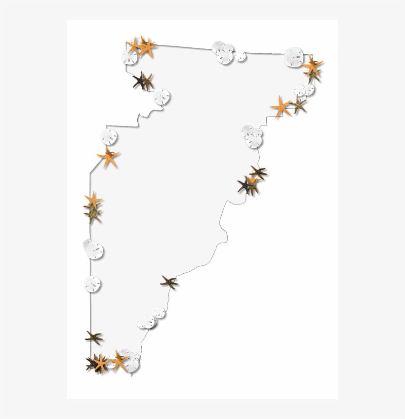 A Map Of Jefferson With A Thin Black Outline, Inner - Illustration, transparent png