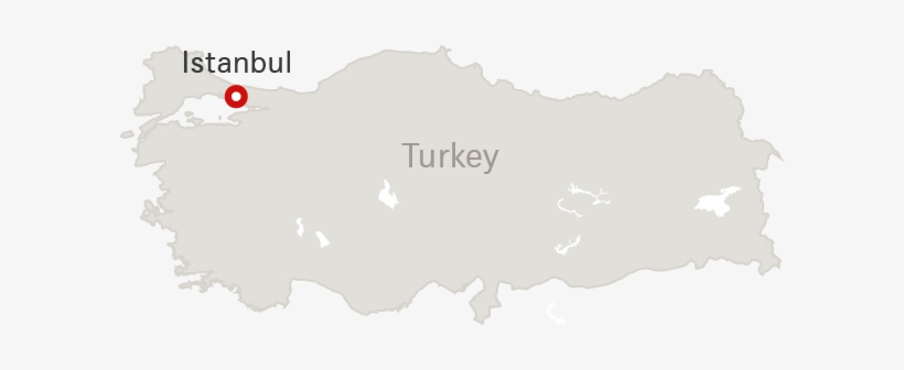 Map Of Turkey With Destination Istanbul - Turkish Ministry Of Environment And Forest, transparent png