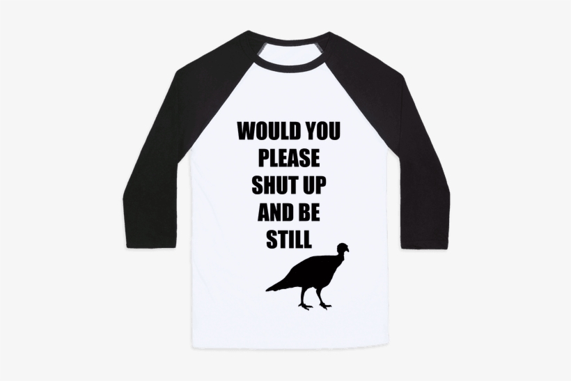 Turkey Shut Up Baseball Tee - Notorious Rbg Baseball Shirt, transparent png