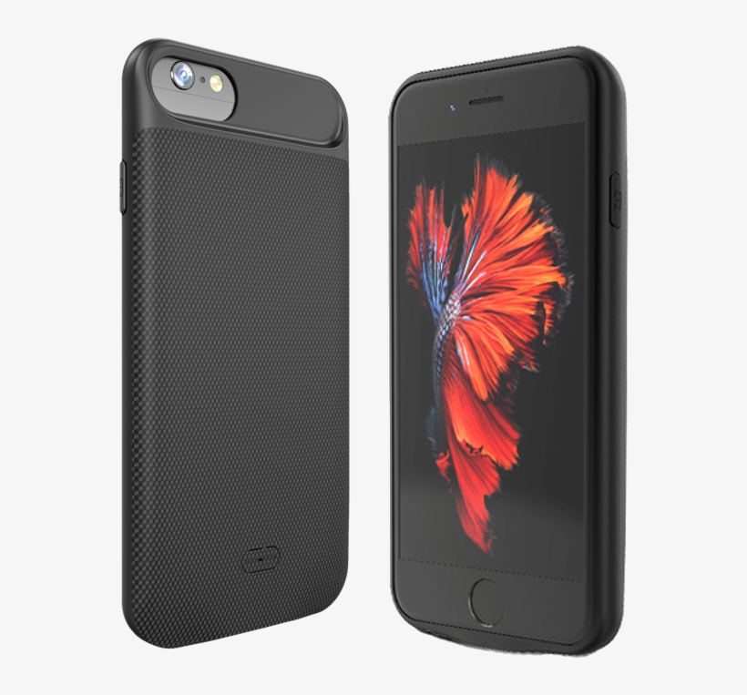 Iphone Battery Charging Case For 6, 6s, 7, 8 Plus - Gear4 D30 Soho Iphone 7 Plus Cover - Silver, transparent png