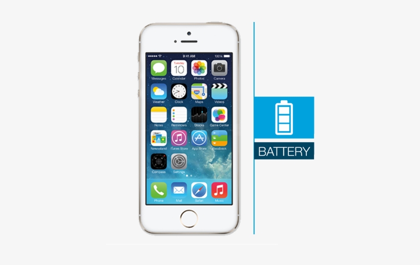 Iphone 5s Battery Replacement - Refurbed Apple Iphone 5s (space Grey, 16gb) Refurbed, transparent png
