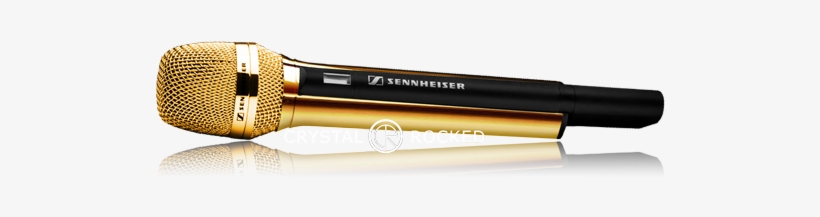 Microphone 24ct Gold Plated - Makeup Brushes, transparent png