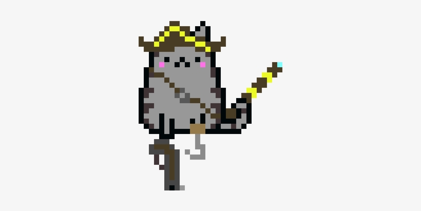 Pusheen Cat Is Awesome1 Pirate Cat Is Cool3 - Pusheen, transparent png