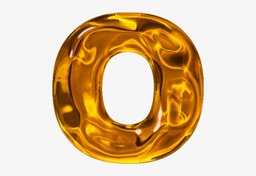 Etc > Presentations Etc Home > Alphabets > Themed Letters - Golden Letter O Png, transparent png
