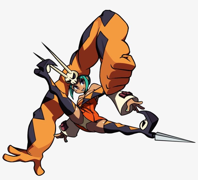 Bellajlk - Cerebella Skullgirls, transparent png