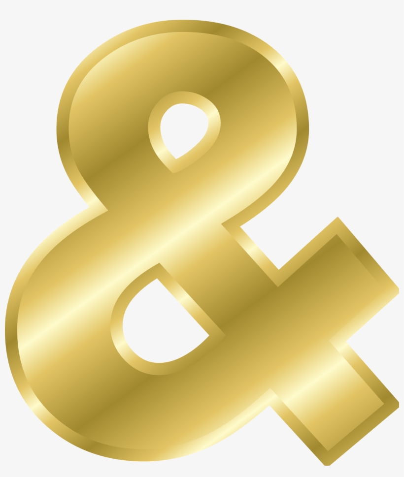 Big Image - Letter & Gold Png, transparent png